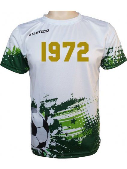 triko fotbal 1972 bily 01