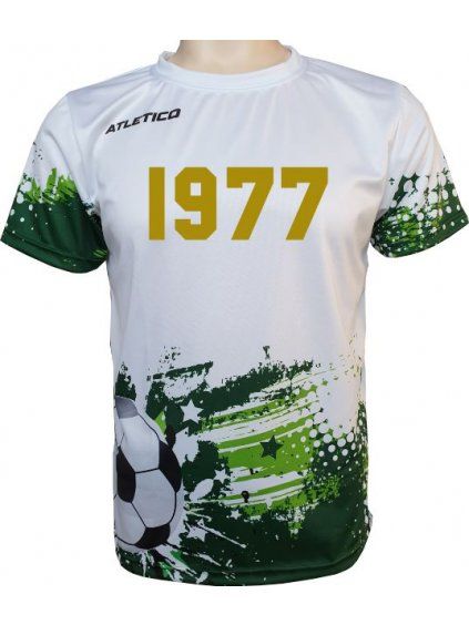 triko fotbal 1977 bily 01