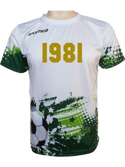 triko fotbal 1981 bily 01
