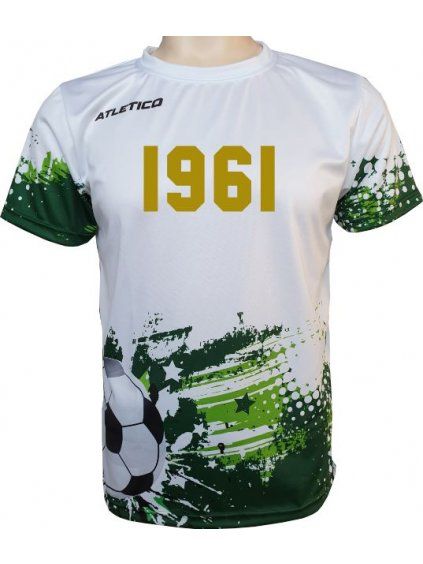 triko fotbal 1961 bily 01