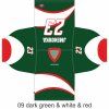 dres gladiators dgreen white 09 xx