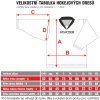 velikostní tabulka hokejové dresy