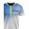 atletico blank football jersey detail