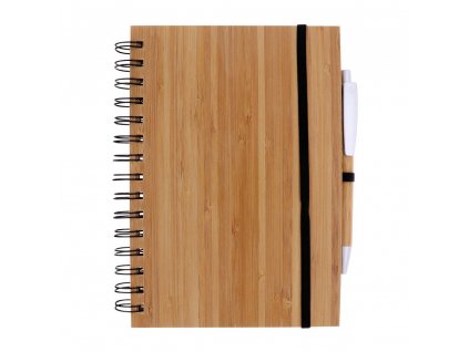 Bambus-Notizbuch A5 mit Stift