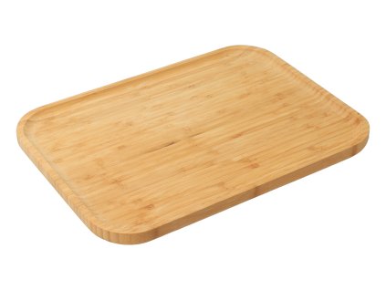 Serviertablett aus Bambus