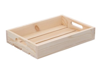 Holzkiste 32 x 22 x 6 cm