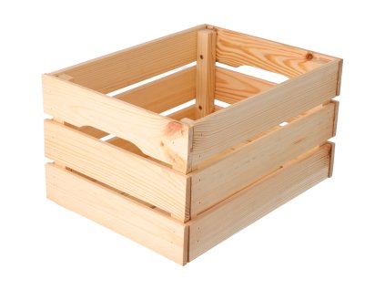 Holzkiste 39,5 x 29,5 x 22 cm