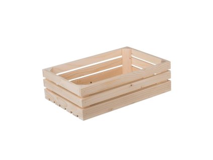 Holzkiste 40 x 26 x 12 cm II