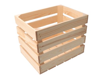 Holzkiste 40 x 30 x 30 cm – ohne Griff