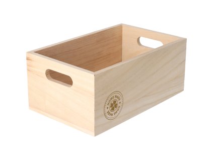 Holzkiste Home made 26 x 16 x 11 cm