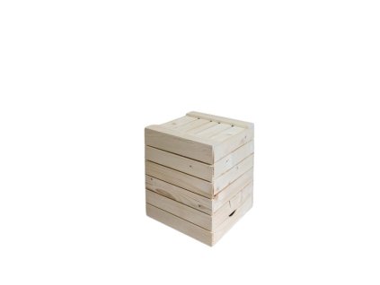 Holzkiste Sitz 30 x 35 x 30 cm