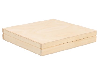Holzbox 20 x 20 x 3,5 cm