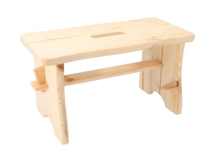 Holzhocker 39 x 18,5 x 21 cm