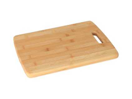 Bambus-Schneidebrett mit Griff – 33 x 25 cm