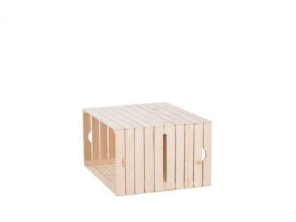 Couchtisch aus kleinen Holzkisten 39 x 60 x 60 cm