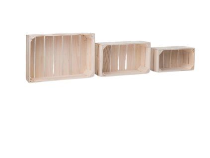 336 drevene bedynky policka smrk