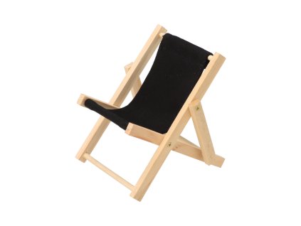 Holzliegestuhl für Handy