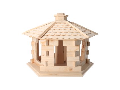 Vogelhaus aus Holz XL