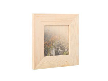 Holz-Bilderrahmen für die Wand 18,5 x 18,5 cm