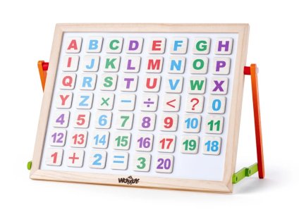 Magnettafel mit Buchstaben