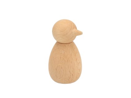 Kleine Vogel-Holzfigur