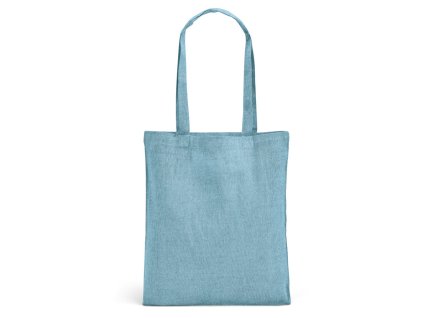 ÖKO-Einkaufstasche aus recycelter Baumwolle – blau