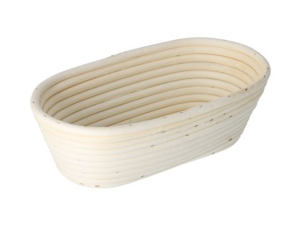 Ovaler Rattan-Brotkorb 26 x 13 x 9 cm