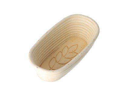 Ovaler Rattan-Brotkorb 26 x 13 x 9 cm – Ähre