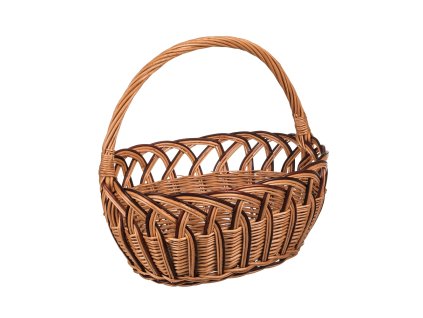 Dekorativer Geschenkkorb aus Weide