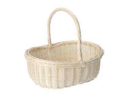 Weidenkorb weiß