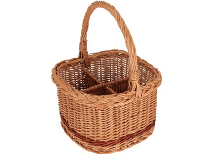 Flaschenkorb für 4 Flaschen