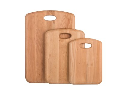 Premium Holzschneidebrett Set 3tlg.