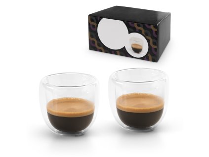 Satz mit zwei Thermotassen 75 ml