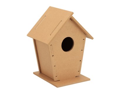 Vogelhaus-Bausatz aus MDF