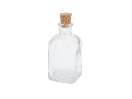 Glasflasche mit Korken 100 ml