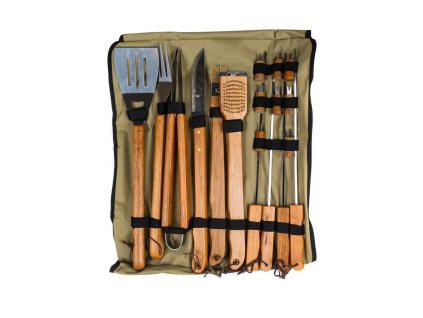 Grillset in Tasche – 18 Teile