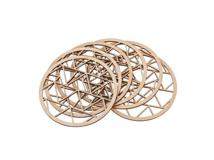 Stilvoller Untersetzer VI (6 Stück)