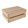 11535 2 drevena bedynka 40 x 30 x 15 cm s vikem