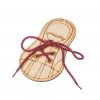 Holzschuh – Schnürsenkel binden 1 Stck.