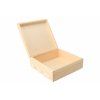 13512 7 drevena krabicka 25 x 25 x 9 cm