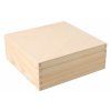 13512 4 drevena krabicka 25 x 25 x 9 cm