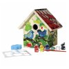 Vogelhaus aus Holz zum Dekorieren 15 x 15 x 21 cm