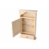Schlüsselkasten aus Holz mit Schublade