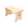 Holzhocker 39 x 18,5 x 21 cm
