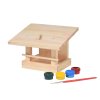 Vogelhaus aus Holz zum Dekorieren 22,5 x 18 x 16 cm