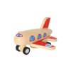 Aufzieh-Flugzeug aus Holz