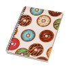 Notizbuch aus Holz A5 – Donuts