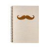 8385 7 dreveny blok a5 moustache