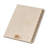 Notizbuch aus Holz A5 – Pfoten