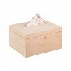 2877 4 dreveny box na svatebni prani na klic